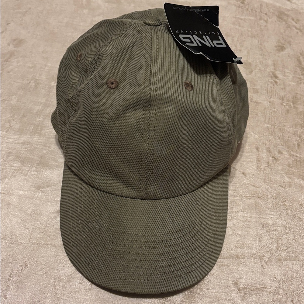 Ping Collection Golf Adjustable Strap Tan Corduroy Hat